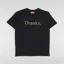 Thanks Logo T Shirt Black Olive