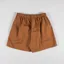 Colorful Standard Womens Organic Twill Shorts Ginger Brown