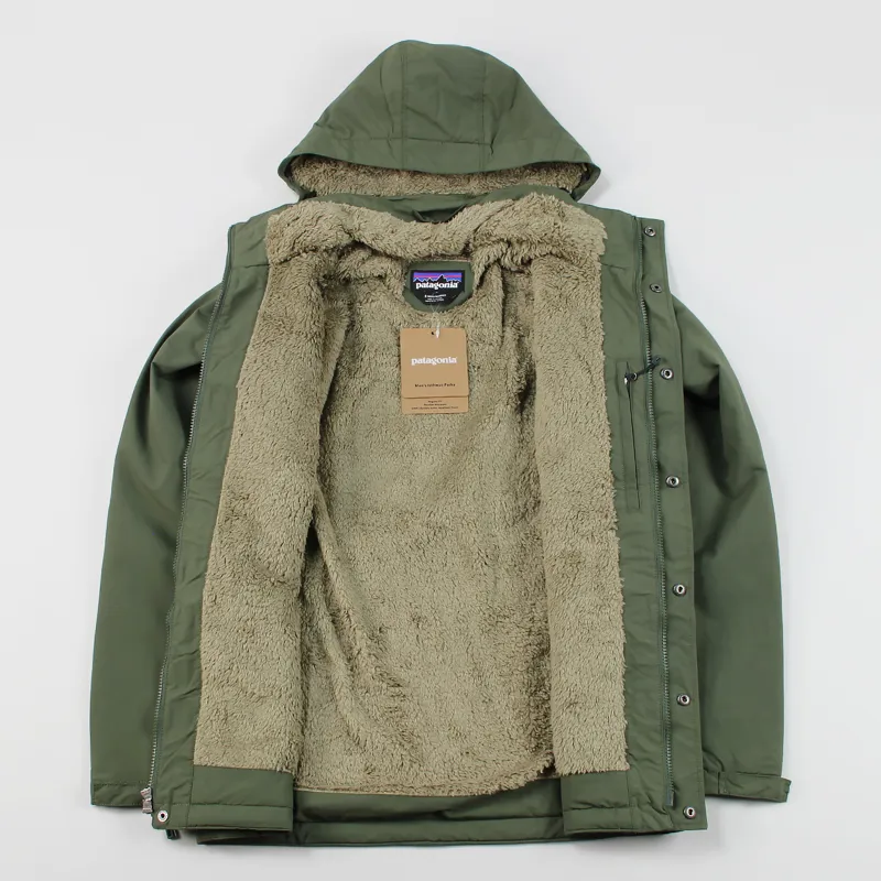 patagonia green parka