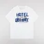 Universal Works Hotel Deluxe Print T Shirt Ecru