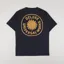 Universal Works Print Pocket T Shirt Navy Single Jersey Deluxe