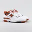 New Balance 550 Shoes White Team Red