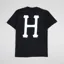 Huf Essentials Classic H T Shirt Black