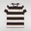 Fred Perry Bold Stripe T Shirt Ecru