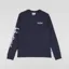 Penfield Bear Sleeve Graphic Long Sleeve T Shirt Navy
