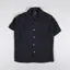 Portuguese Flannel Cupro Shirt Black