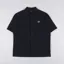 Fred Perry Linen Pique Panel Shirt Black