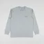Carhartt WIP Long Sleeve American Script T Shirt Grey Heather