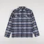 Patagonia Long Sleeve Organic Cotton Midweight Fjord Flannel Shirt Fields New Navy