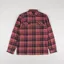 Patagonia Long Sleeve Organic Cotton Midweight Fjord Flannel Shirt Ice Caps Burl Red