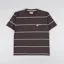 Battenwear Pocket Rugby T Shirt Olive Stripe
