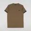 Fred Perry Ringer T Shirt Shaded Stone