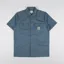 Carhartt WIP Short Sleeve Master Shirt Storm Blue
