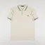 Fred Perry Twin Tipped Polo Shirt Oatmeal Nut Flake