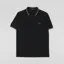 Fred Perry M3600 Twin Tipped Polo Shirt Black Shaded Stone
