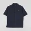 Fred Perry Woven Pique Shirt Shaded Navy