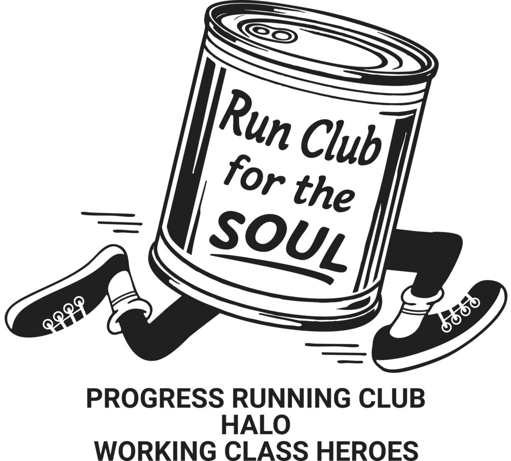 Working Class Heroes X Progress Run Club X Halo
