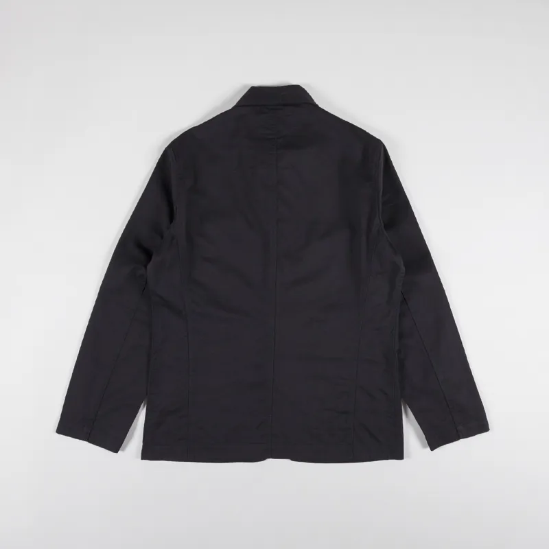 Universal Works Bakers Jacket Black Twill-2