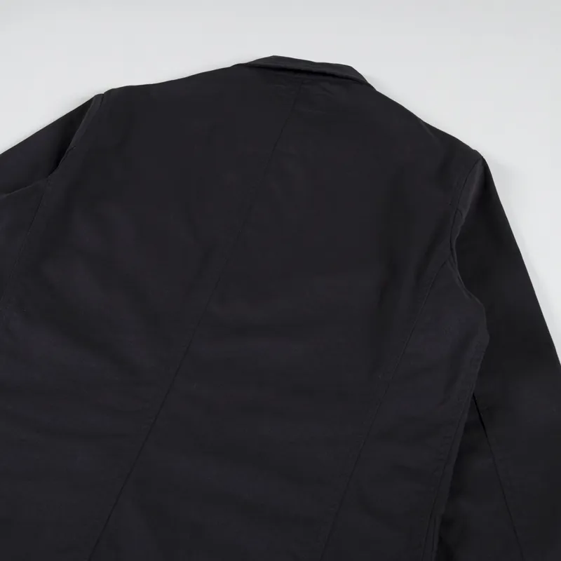 Universal Works Bakers Jacket Black Twill-5