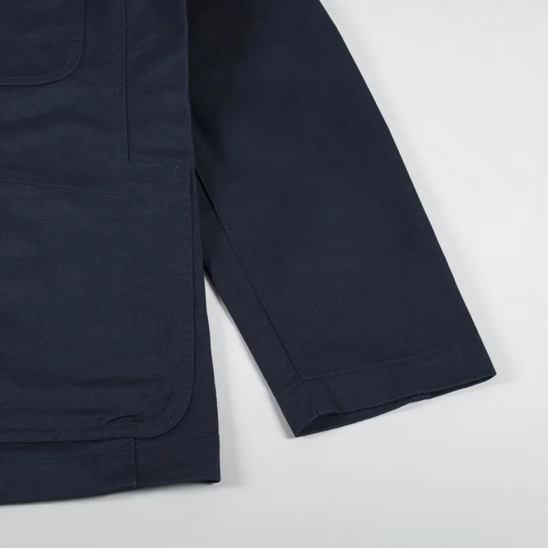 Universal Works Bakers Jacket Navy Twill-6