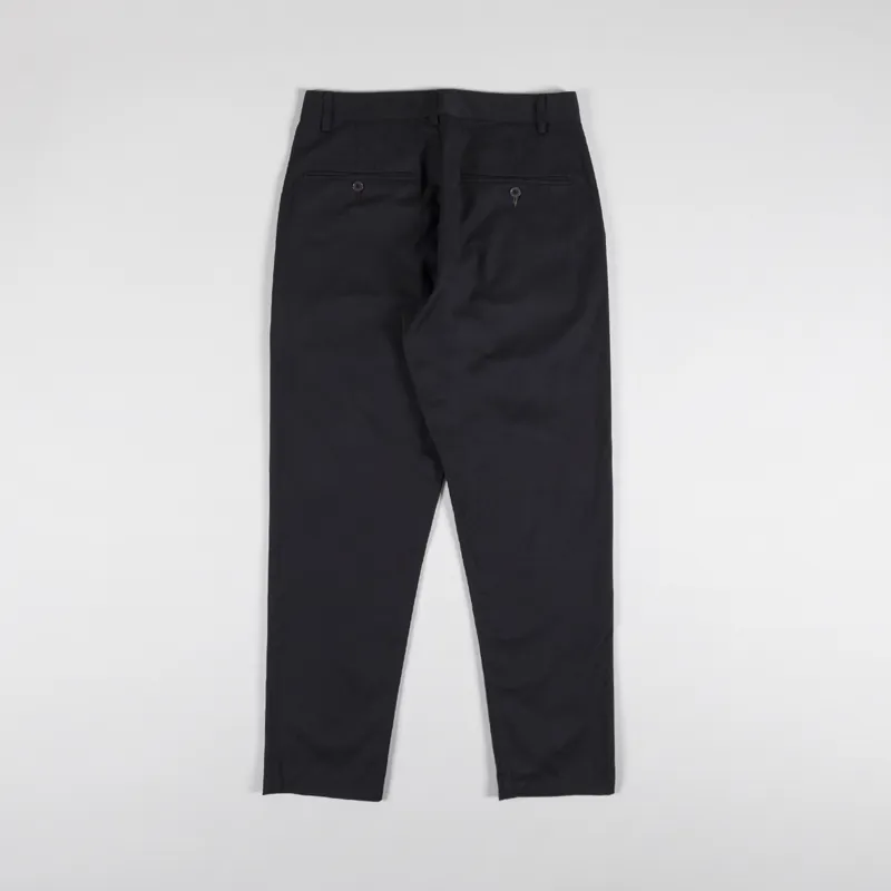 Universal Works Military Chino Black Twill-1