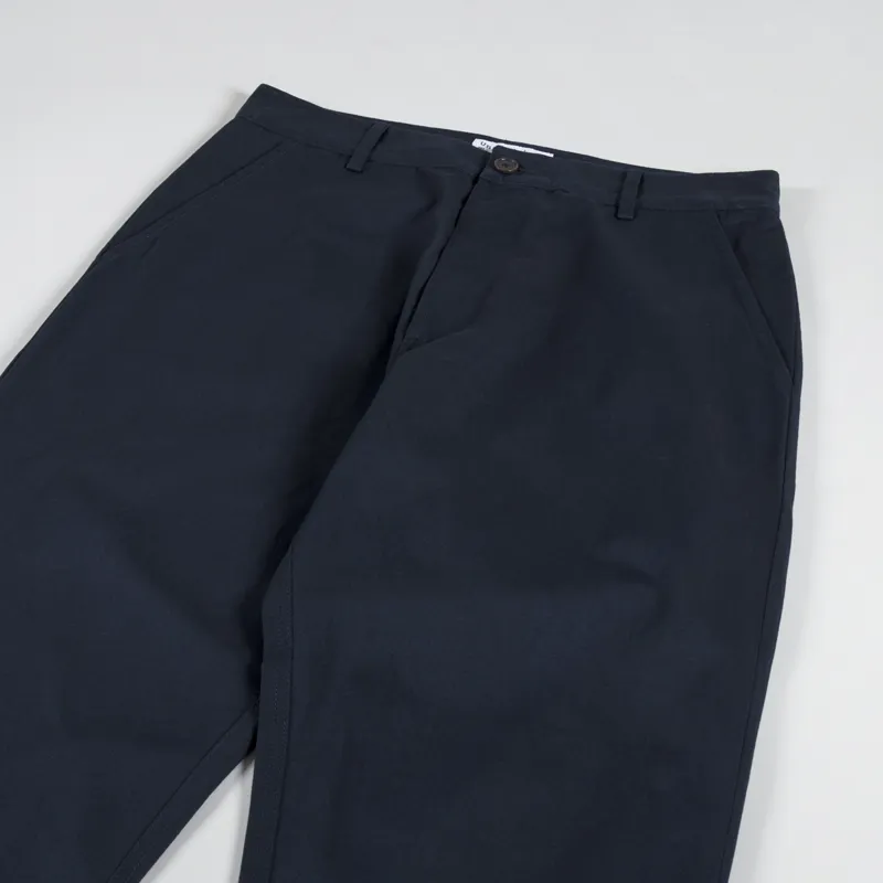 Universal Works Military Chino Navy Twill-3