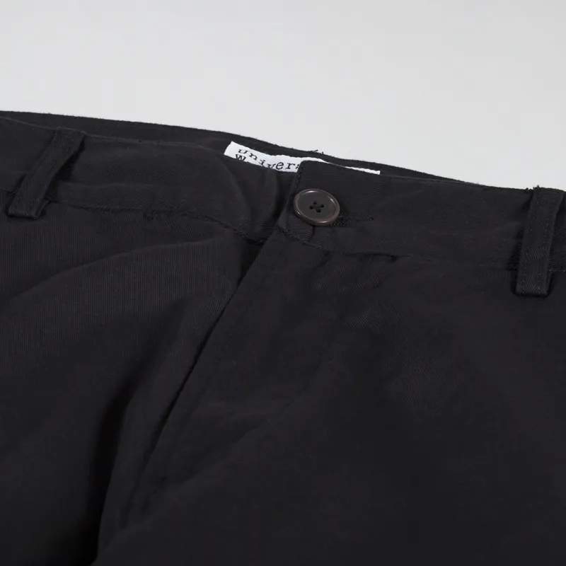 Universal Works Aston Pant Black Twill-7