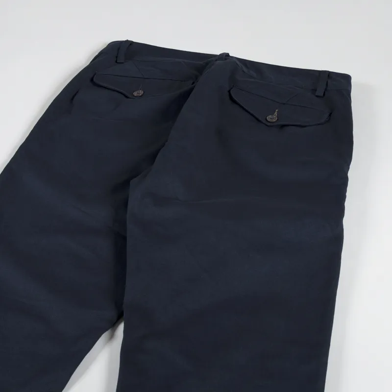 Universal Works Aston Pant Navy Twill-5