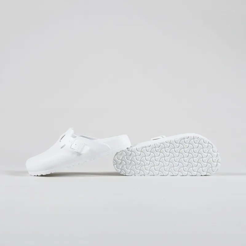 Birkenstock Boston EVA Regular Fit Sandals White-3