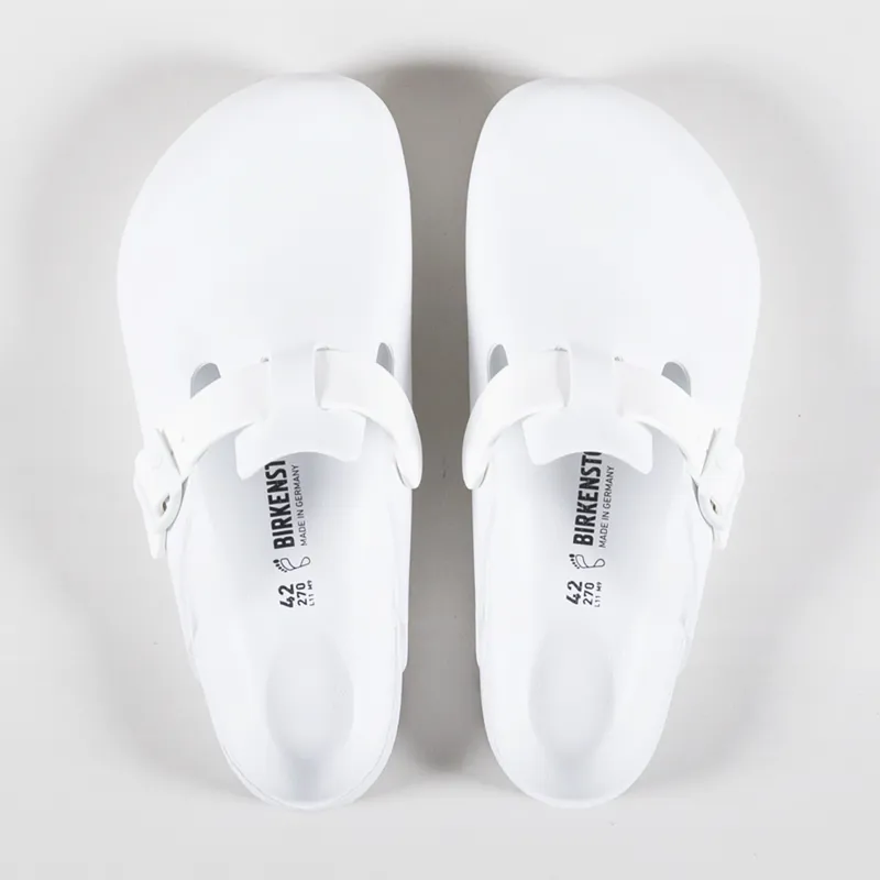 Birkenstock Boston EVA Regular Fit Sandals White-6