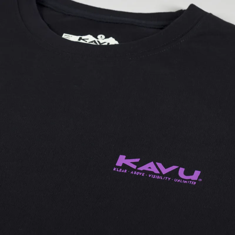 Kavu Unlimited Long Sleeve T Shirt Black-5