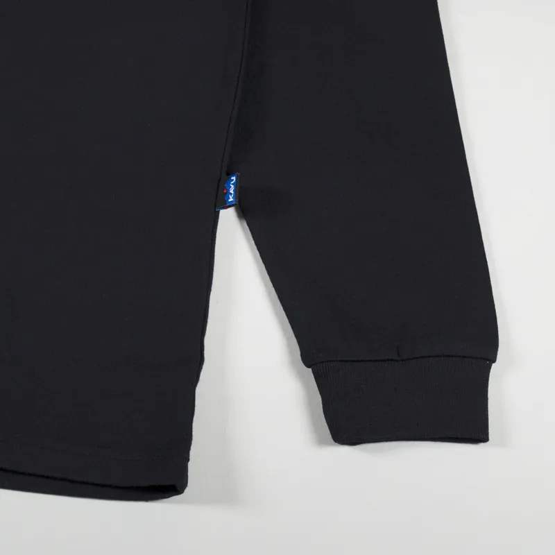 Kavu Unlimited Long Sleeve T Shirt Black-6