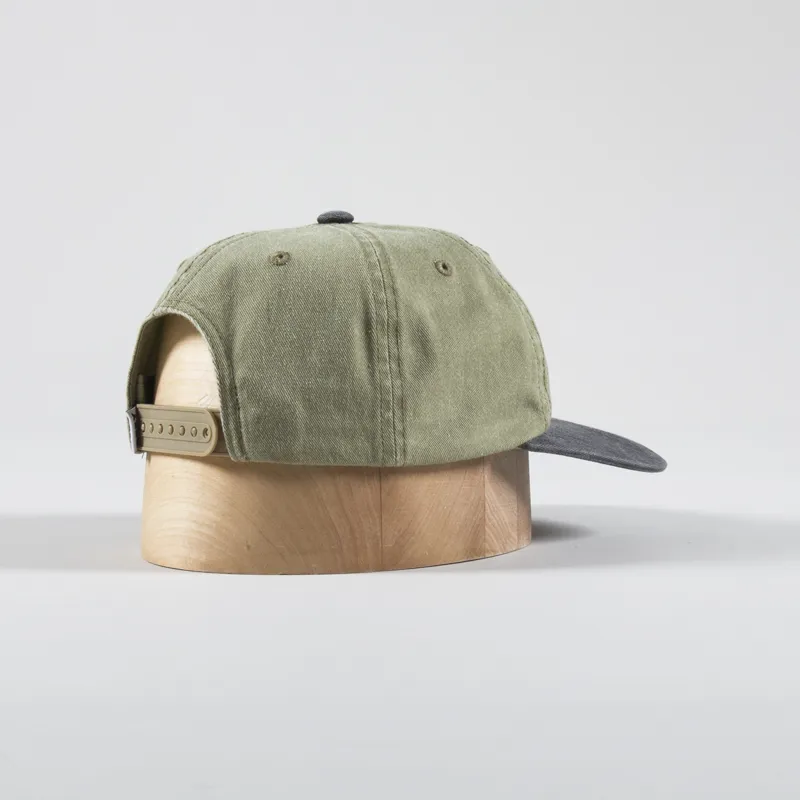 Obey Pigment Disorder 6 Panel Snapback Khaki-2