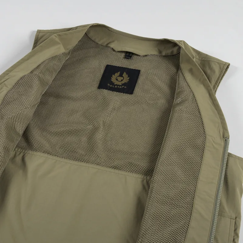 Belstaff Castmaster Gilet Aloe-4