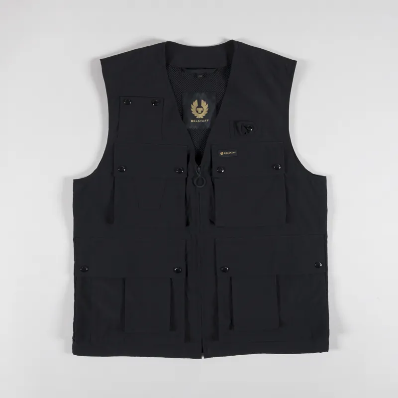 Belstaff Castmaster Gilet Black