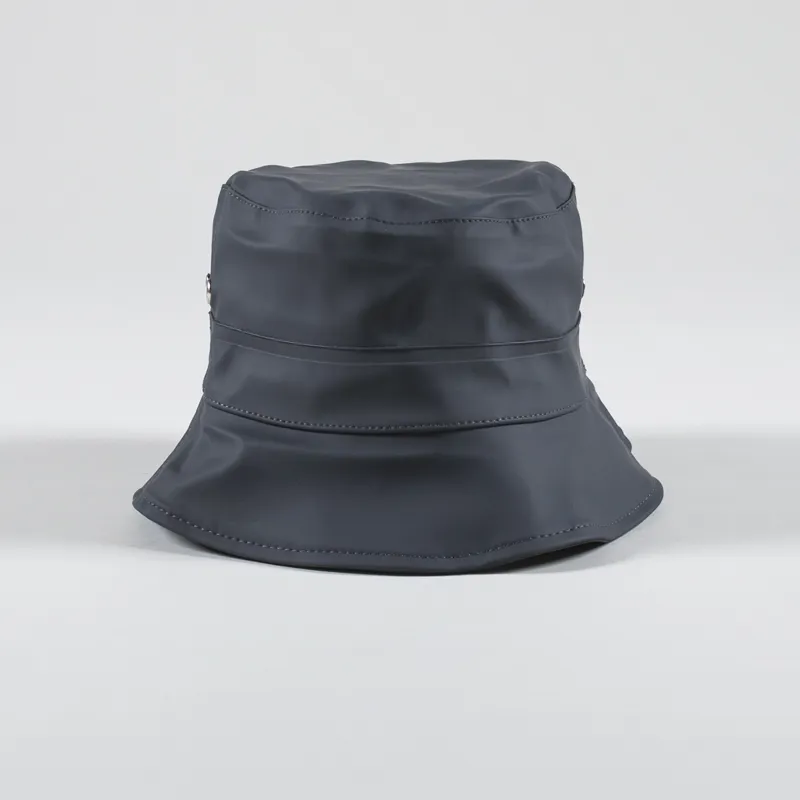 Stutterheim Womens Beckholmen Bucket Hat Charcoal-2
