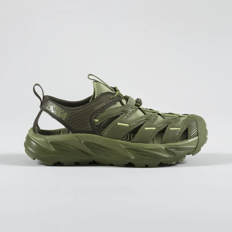 HOKA Hopara Sandals Forest Floor Fennel-2