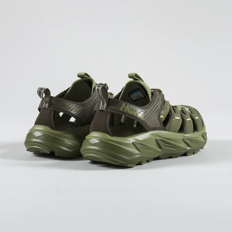HOKA Hopara Sandals Forest Floor Fennel-1