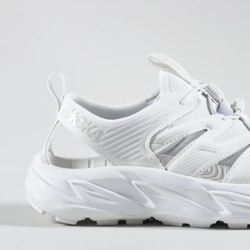 HOKA Hopara Sandals White-5