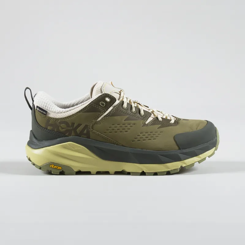 HOKA Kaha Low GORE-TEX Shoes Fennel Eggnog-2