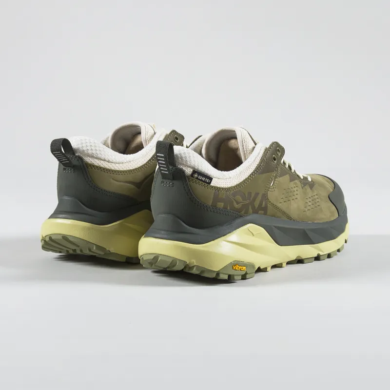 HOKA Kaha Low GORE-TEX Shoes Fennel Eggnog-1