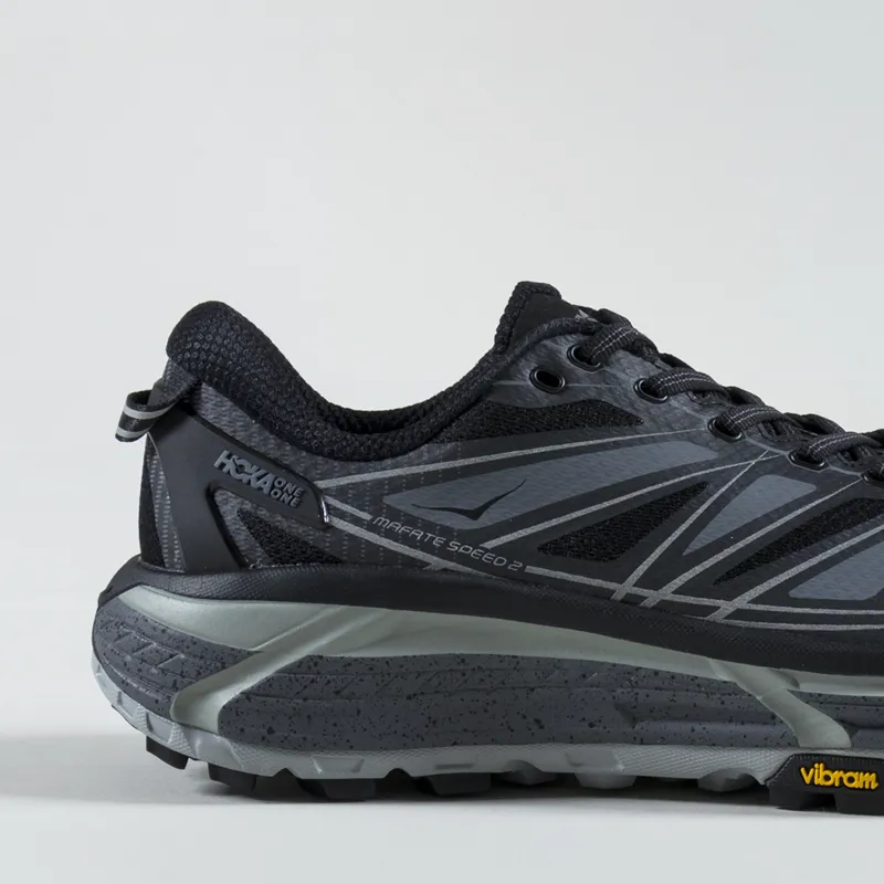 HOKA Mafate Speed 2 Origins Shoes Black Castlerock-5
