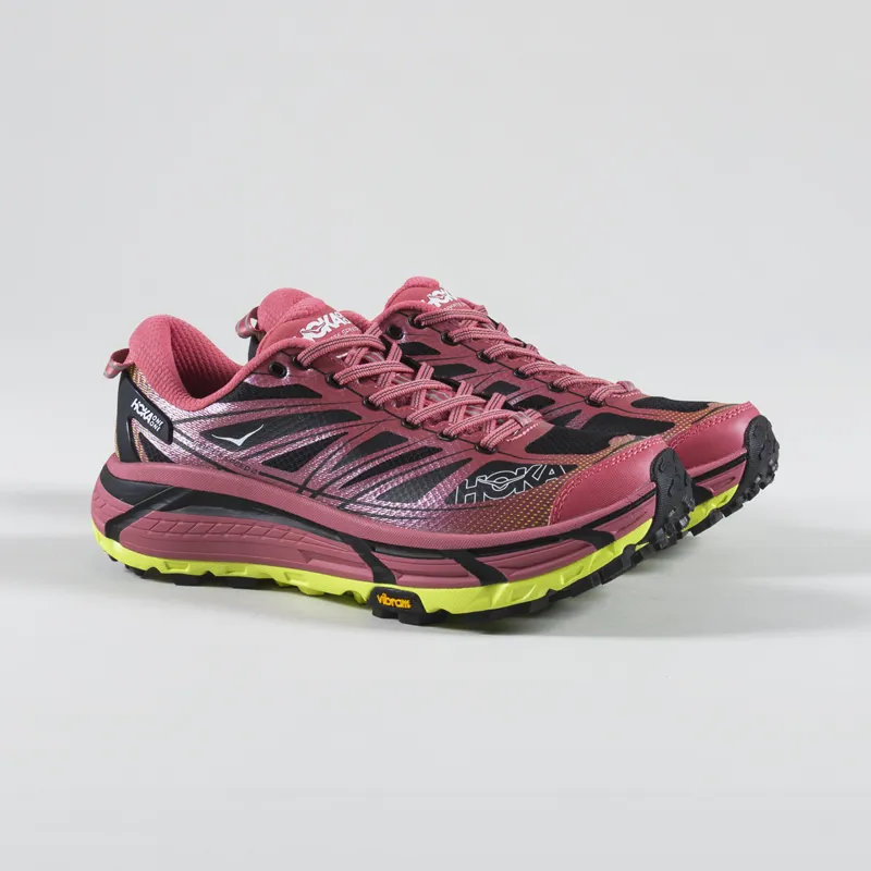 HOKA ONE ONE Mens Mafate Speed 2 Origins Shoes Trainer Clay Black