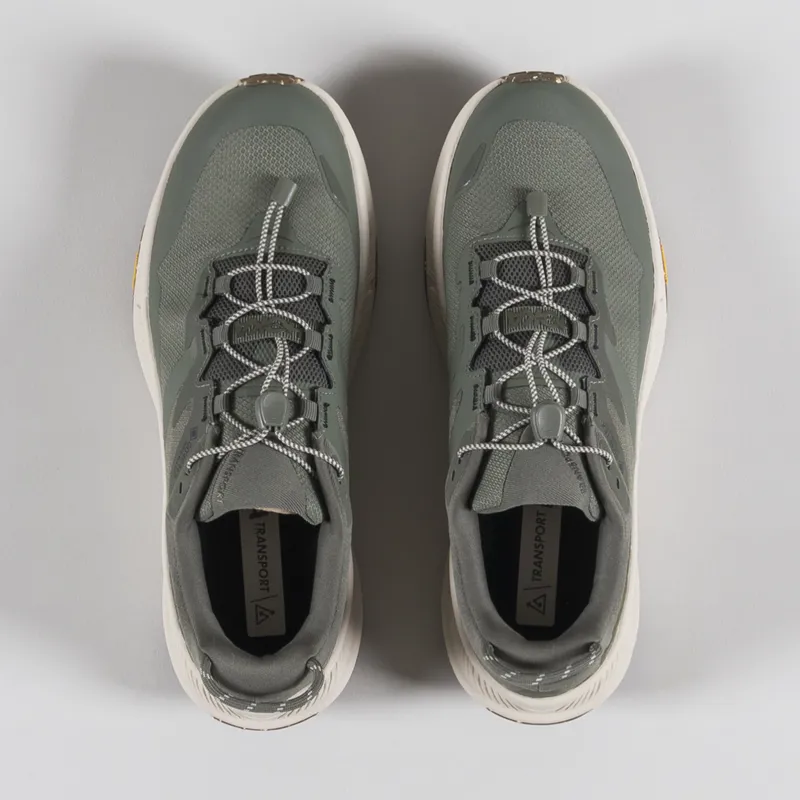 HOKA Transport GORE-TEX Shoes Slate Oat Milk-4