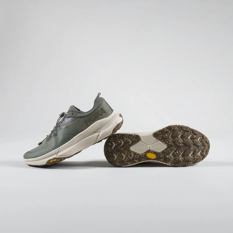 HOKA Transport GORE-TEX Shoes Slate Oat Milk-3