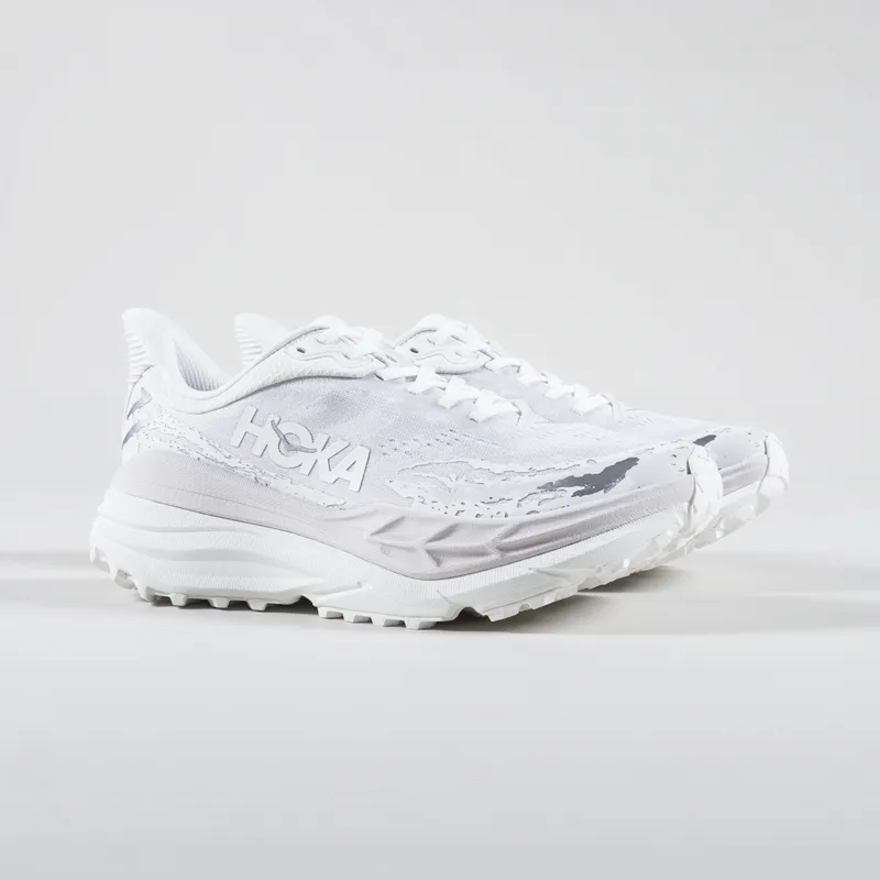 HOKA One One Stinson 7 Running Trainers Shoes White