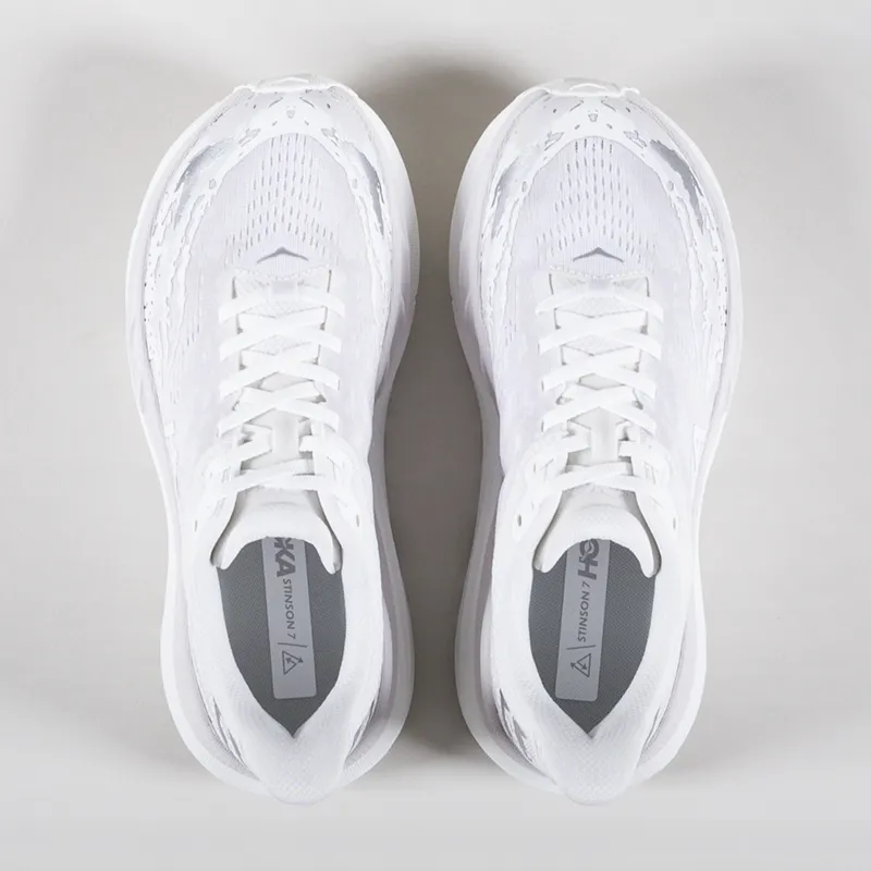 HOKA Stinson 7 Shoes White-6
