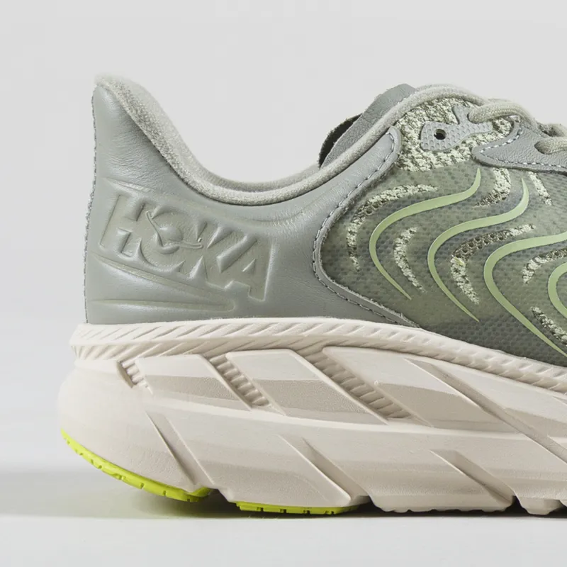 HOKA Clifton LS Shoes Barley Oat Milk-4