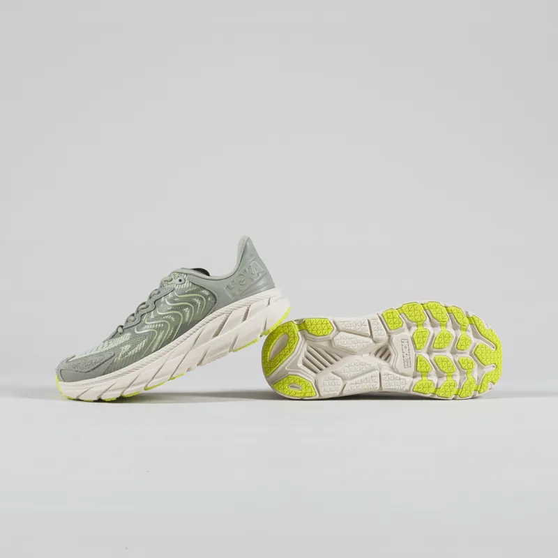 HOKA Clifton LS Shoes Barley Oat Milk-3