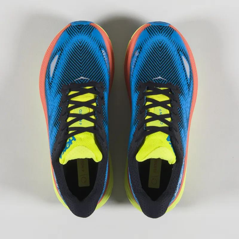 HOKA Clifton 9 GORE-TEX Shoes Black Diva Blue-4